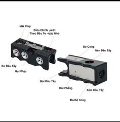 Gọt Đầu Cơ Bida 11in1 Đa Chức Năng - Dụng Cụ Sửa Đầu Cơ Full Chức Năng
