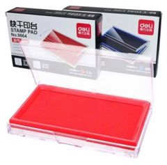 Khay Mực Đóng Dấu Và Lăn Tay - Khay Mực Deli Tròn Và Chữ Nhật
