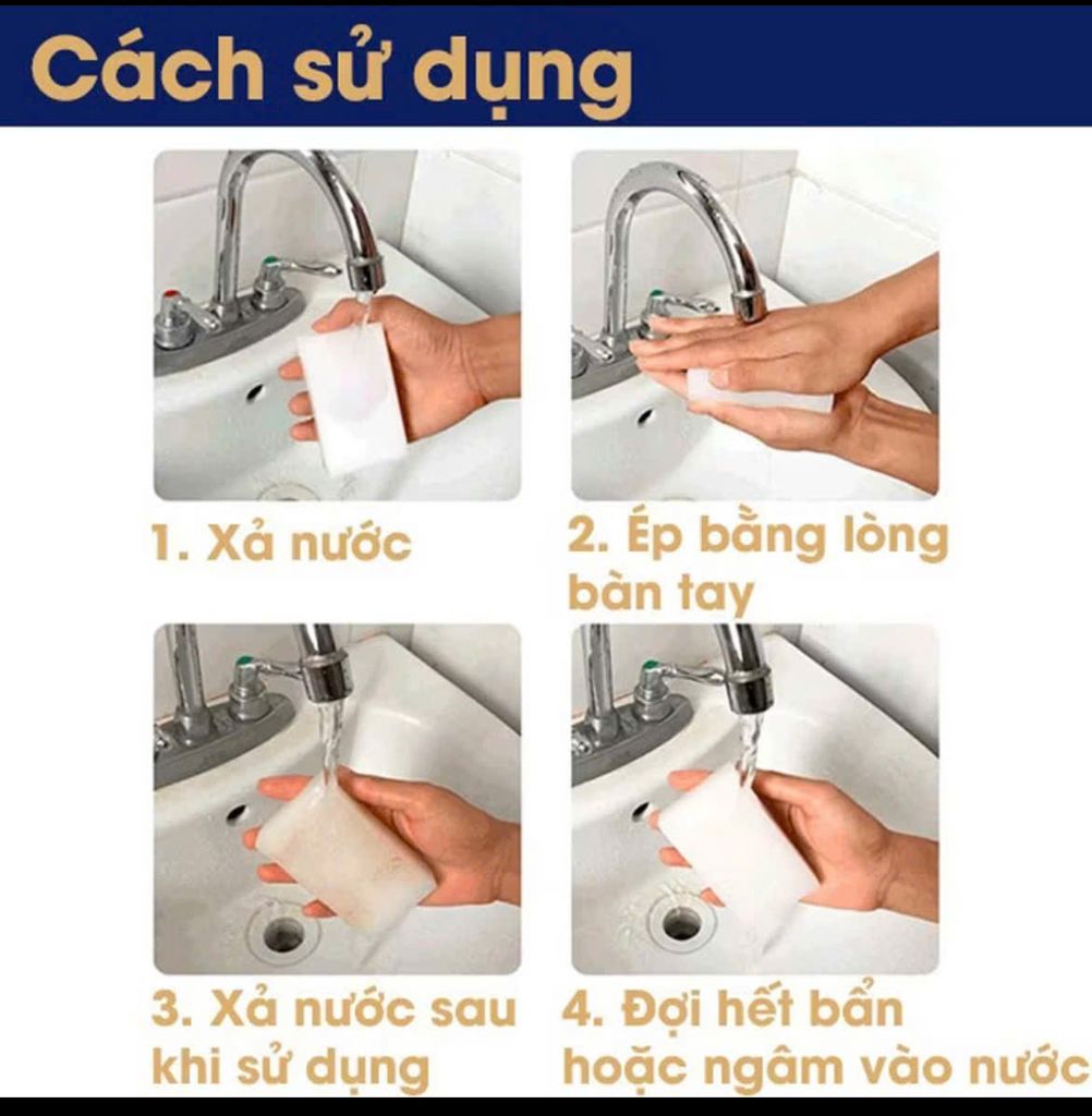 Mút Lau Cơ Bida - Mút Vệ Sinh Đa Năng