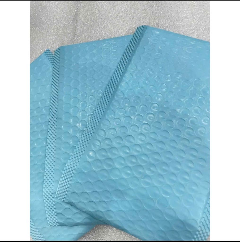 Combo 10 Túi Gói Hàng Chống Sốc - Túi Đóng Hàng Niêm Phong Màu Xanh Dương
