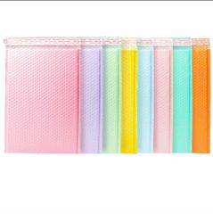 Combo 10 Túi Gói Hàng Chống Sốc - Túi Bóng Khí Đóng Hàng Tiện Lợi Màu Hồng Pastel