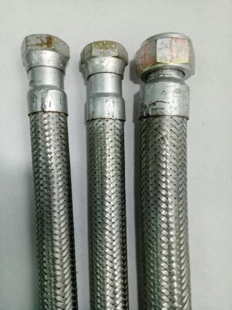 Ống dẻo inox 2 đầu côn ren ø34 x 800mm – SAMNY VINA