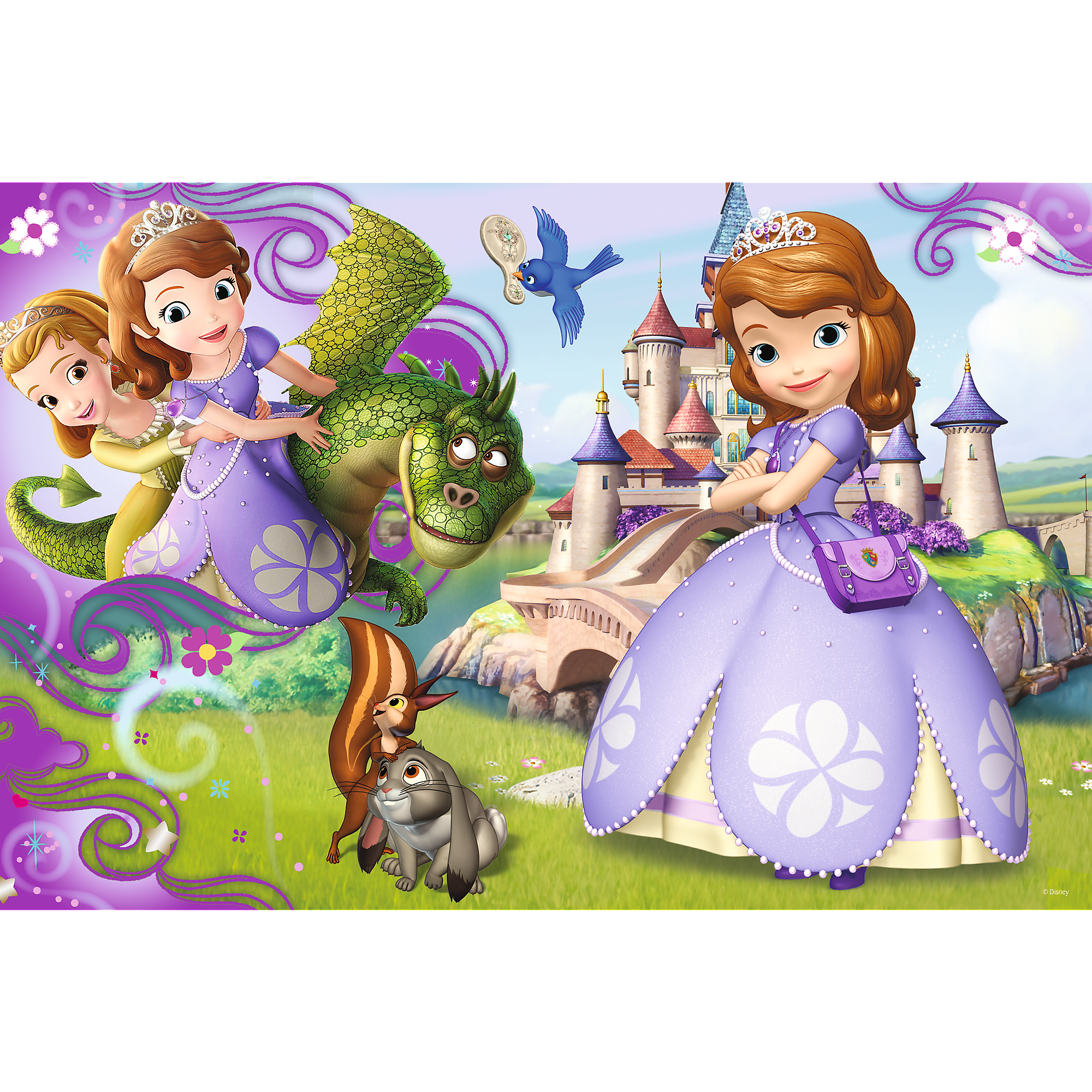 Tranh Ghép Hình 60 Mảnh Trefl 17313 Công Chúa Sofia Jigsaw Puzzle – Tân  Hoàng Mai Group