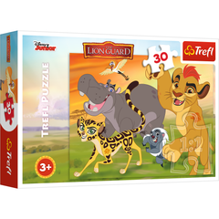 Tranh ghép hình Trefl 18210 - 30 mảnh  Vua sư tử Disney Lion Guard