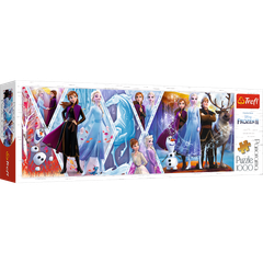 Tranh ghép hình 1000 mảnh panorama Trefl 29048 Nữ hoàng băng giá Frozen II (Frozen 2)