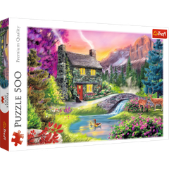 Tranh ghép hình Trefl 37225 - 500 mảnh Núi cao Mountain idyll (jigsaw puzzle )