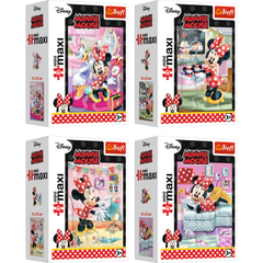 Combo 4 tranh ghép hình miniMAXI 20 mảnh Trefl 56005 Chuột Minnie Mickey