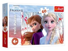 Tranh ghép hình 60 mảnh Trefl 17333 - Elsa và Anna Disney Frozen 2 Frozen II jigsaw puzzle