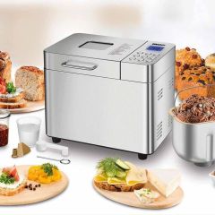 MÁY LÀM BÁNH MÌ TỰ ĐỘNG UNOLD 68456, 16 CHƯƠNG TRÌNH