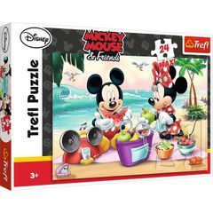 Tranh ghép hình Trefl 14236 - 24 mảnh Max khổ lớn  chuột Mickey