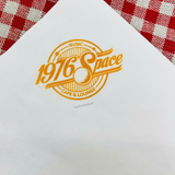 


																	 Khăn giấy ăn in logo 1976 SPACE 