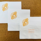 


																	 Khăn giấy ăn in logo 1976 SPACE 