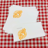 


																	 Khăn giấy ăn in logo 1976 SPACE 