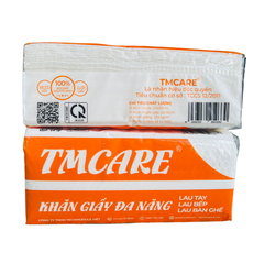  Combo 10 gói giấy lau tay, lau đa năng TMCARE VÀNG 
