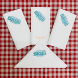 


																	 Khăn giấy ăn in logo 2CREAM 