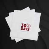 


																	 Khăn giấy ăn in logo 30DAYS 