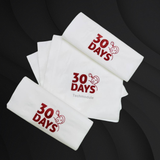 


																	 Khăn giấy ăn in logo 30DAYS 