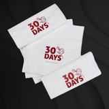 


																	 Khăn giấy ăn in logo 30DAYS 