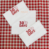 


																	 Khăn giấy ăn in logo 30DAYS 
