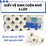 


																	 Giấy vệ sinh cuộn nhỏ 3 lớp hãng TMCARE mã TMSL-1.3 