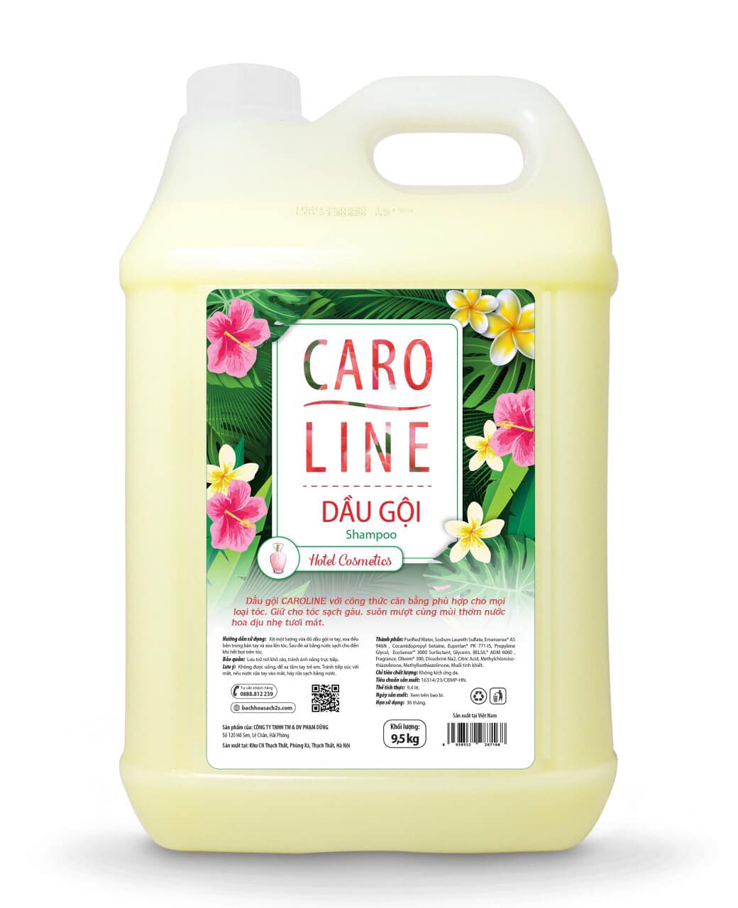 Dầu gội CAROLINE