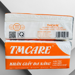  Combo 5 gói giấy lau đa năng TMCARE VÀNG - lau tay, bếp, bàn ghế, dụng cụ 