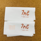 


																	 Khăn giấy ăn in logo 7 NGÀY CAFE 