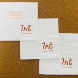 


																	 Khăn giấy ăn in logo 7 NGÀY CAFE 