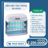 


																	 Đèn diệt côn trùng hãng ĐẠI SINH mã DS-DS152 