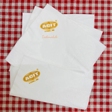 


																	 Khăn giấy ăn in logo Á CHÂU 