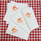 


																	 Khăn giấy ăn in logo ALPHA TRIP 