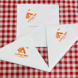 


																	 Khăn giấy ăn in logo ALPHA TRIP 