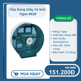 


																	 Hộp Đựng Giấy Vệ Sinh Cuộn Lớn Gắn Tường Hãng YIGAO Mã SP YG-618,YG-628 