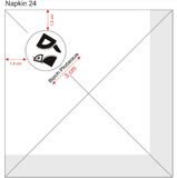 


																	 Khăn giấy ăn in logo BẠCH PLATEAUS 