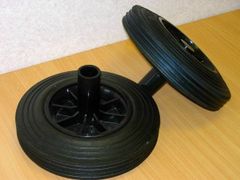  Bánh xe thùng rác BPG120L Cam/Vàng 