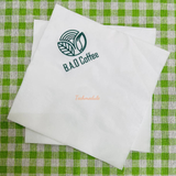 


																	 Khăn giấy ăn in logo BAO COFFEE 