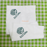 


																	 Khăn giấy ăn in logo BAO COFFEE 