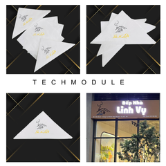  Khăn giấy ăn in logo BẾP NHÀ LINH VY 