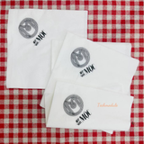


																	 Khăn giấy ăn in logo BẾP NHÀ MỘC 