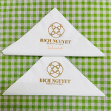 


																	 Khăn giấy ăn in logo Bích Nguyệt 