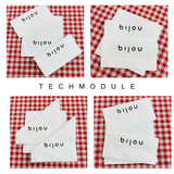 


																	 Khăn giấy ăn in logo BIJOU 