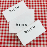 


																	 Khăn giấy ăn in logo BIJOU 