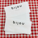 


																	 Khăn giấy ăn in logo BIJOU 