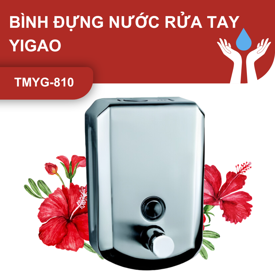 Bình đựng nước rửa tay inox TMYG-810