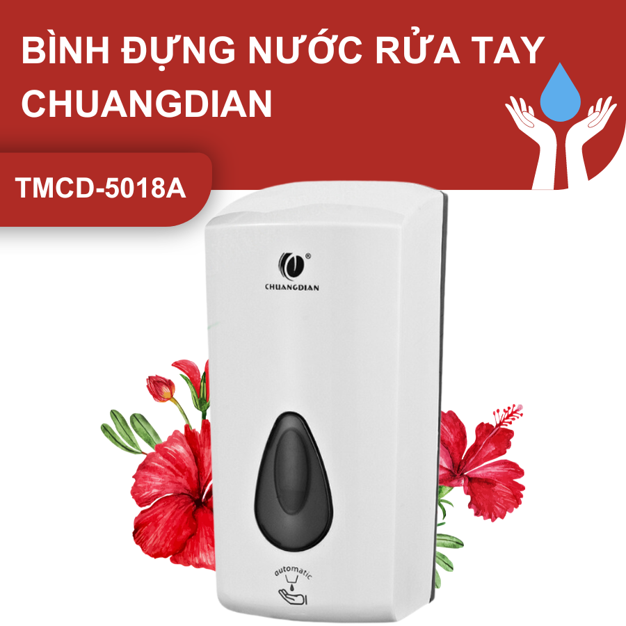 Bình đựng nước rửa tay tự động TMCD-5018A