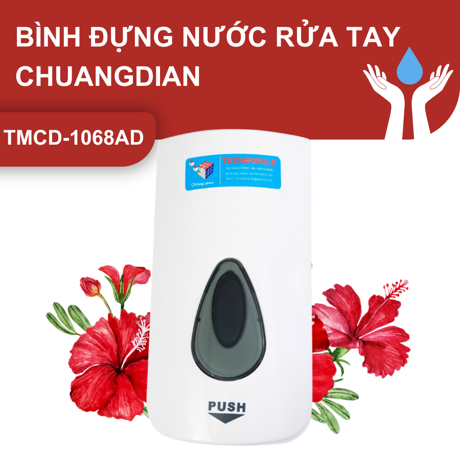 Bình đựng nước rửa tay hãng ChuangDian mã TMCD-1068AD