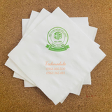 


																	 Khăn giấy ăn in logo NHÀ HÀNG BỜ HỒ HÒA BINH 