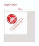 


																	 Khăn giấy ăn in logo NHÀ ĂN CƠ QUAN BỘ TƯ LỆNH 