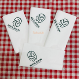


																	 Khăn giấy ăn in logo BULSAN 