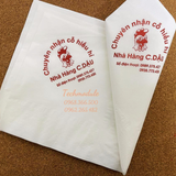 


																	 Khăn giấy ăn in logo Nhà Hàng C.DẬU 